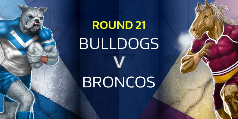 NRL Round 21 Podcast - Bulldogs v Broncos @ ANZ Stadium 