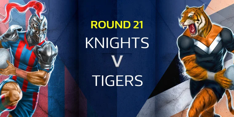 NRL Round 21 Podcast - Knights v Tigers @ Mcdonald Jones Stadium 