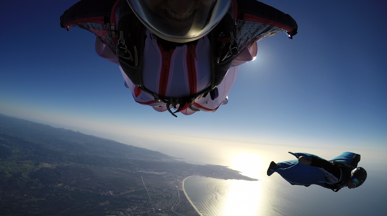 Flocking over Monterey Bay