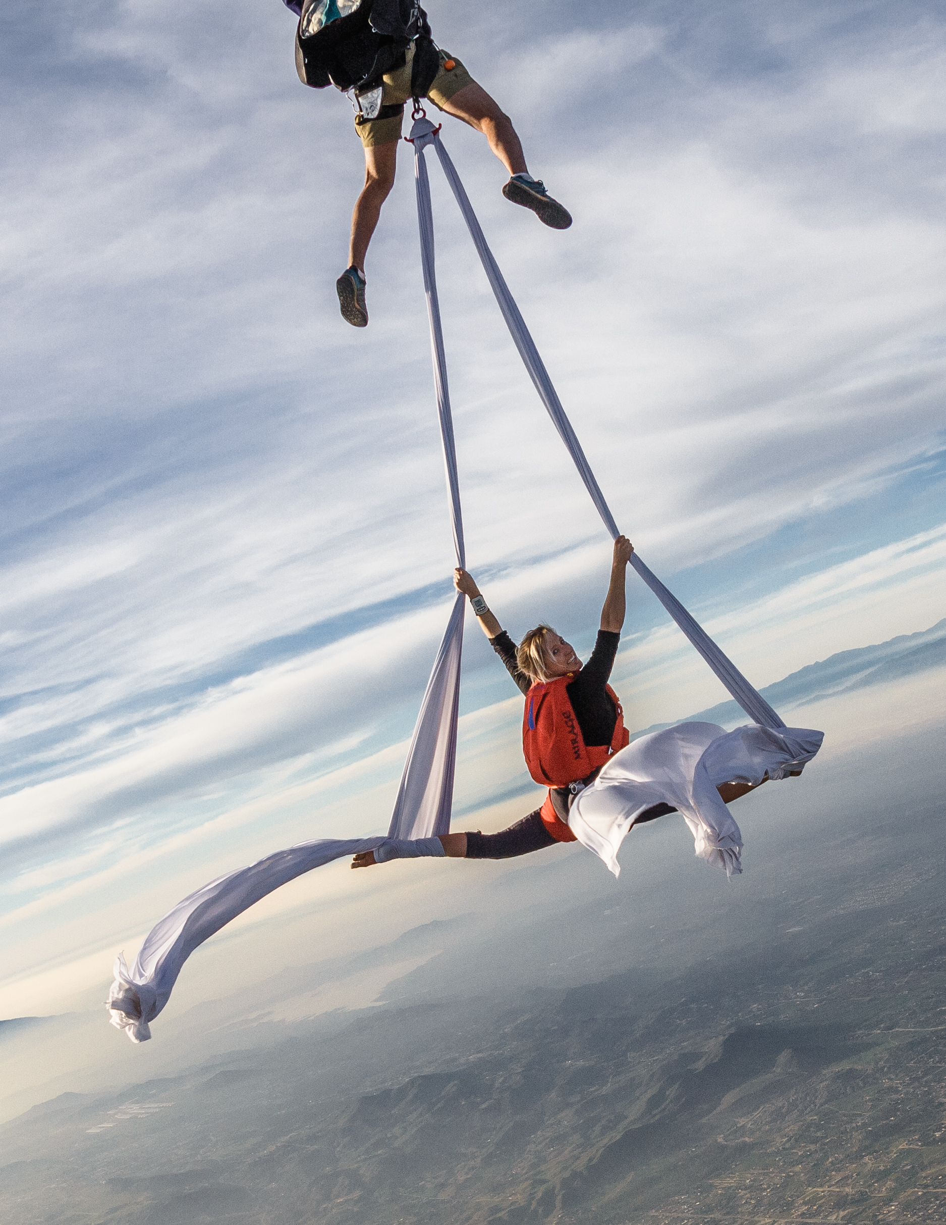 Aerial Silks Skydive