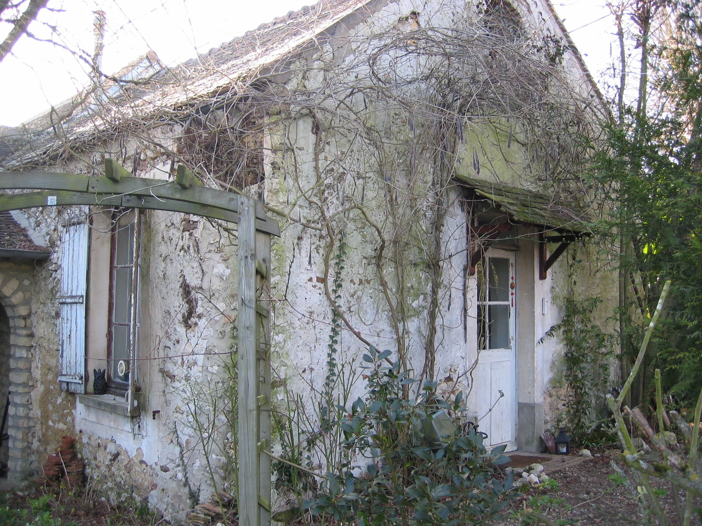 MY former studio in Septeuil, France 2007-2008.