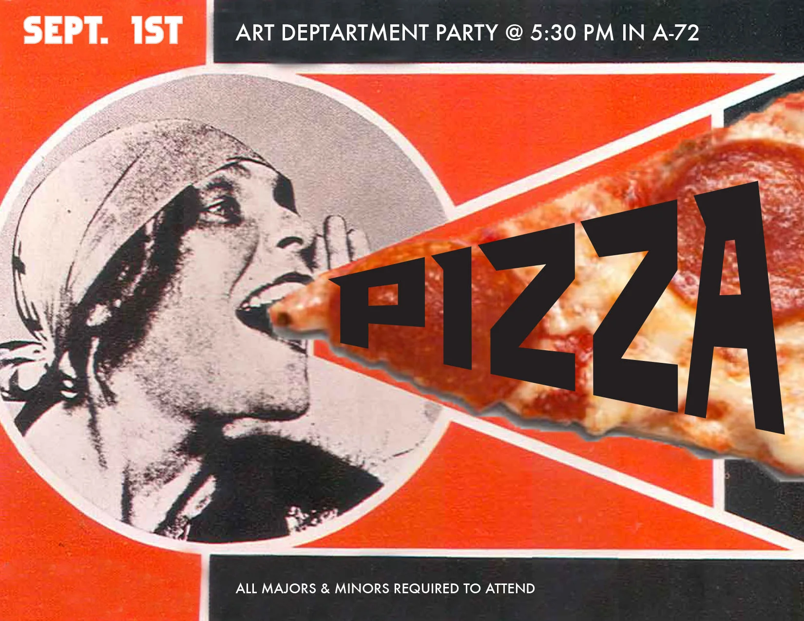 WELCOME BACK PIZZA PARTY