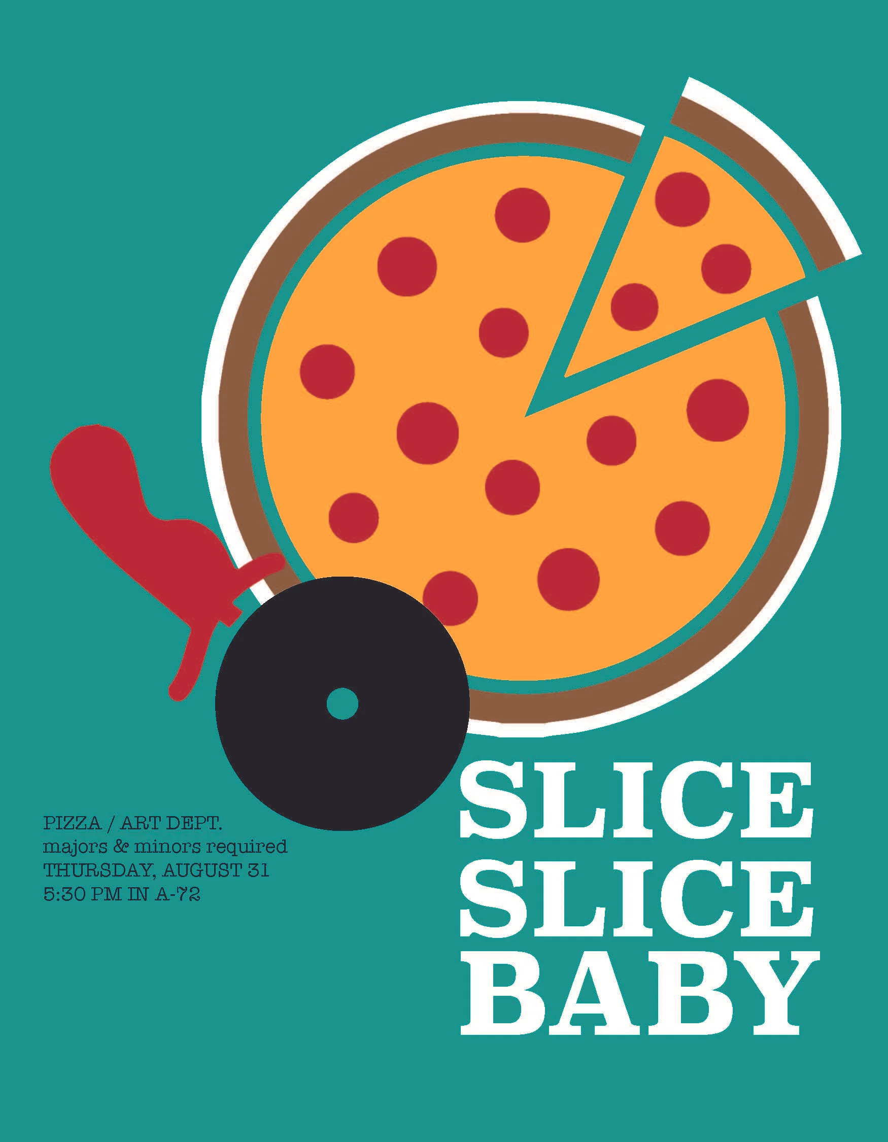 WELCOME BACK PIZZA PARTY