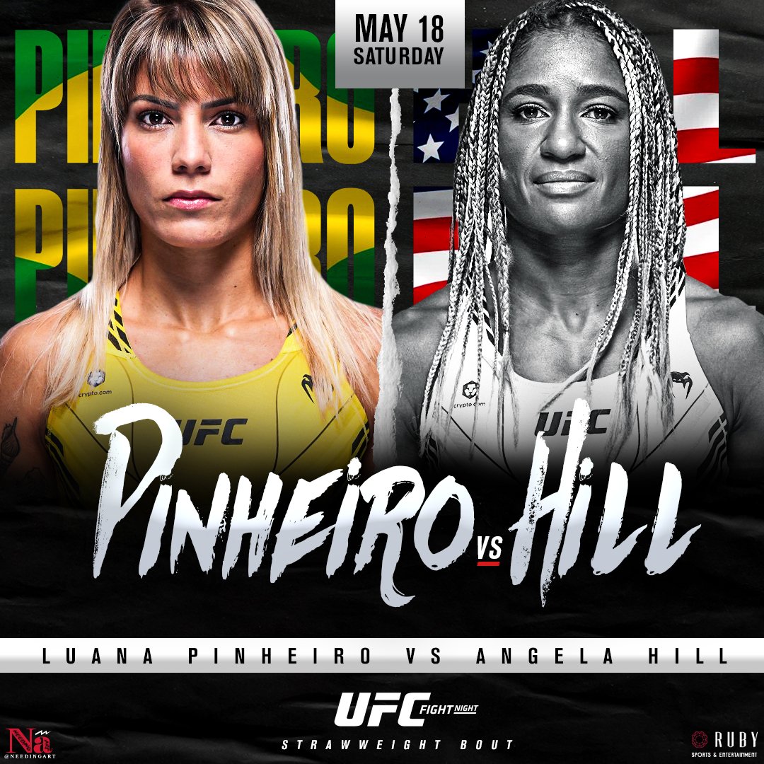 UFC May 18: Luana Pinheiro vs Angela Hill