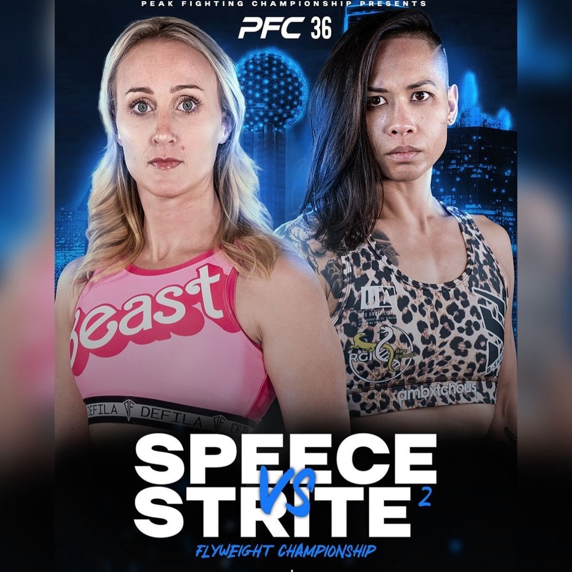 PFC 36: Natalia Speece vs Strite