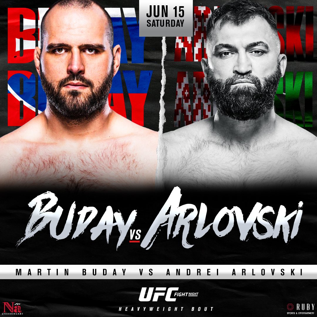 UFC June 15: Martin Buday vs Andre Arlovski