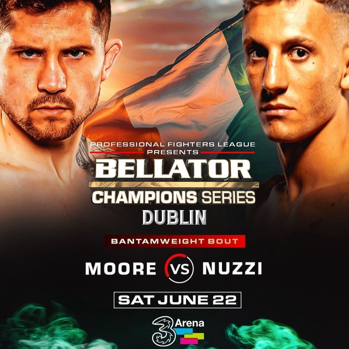 Bellator Dublin: Francesco Nuzzi vs Brian Moore