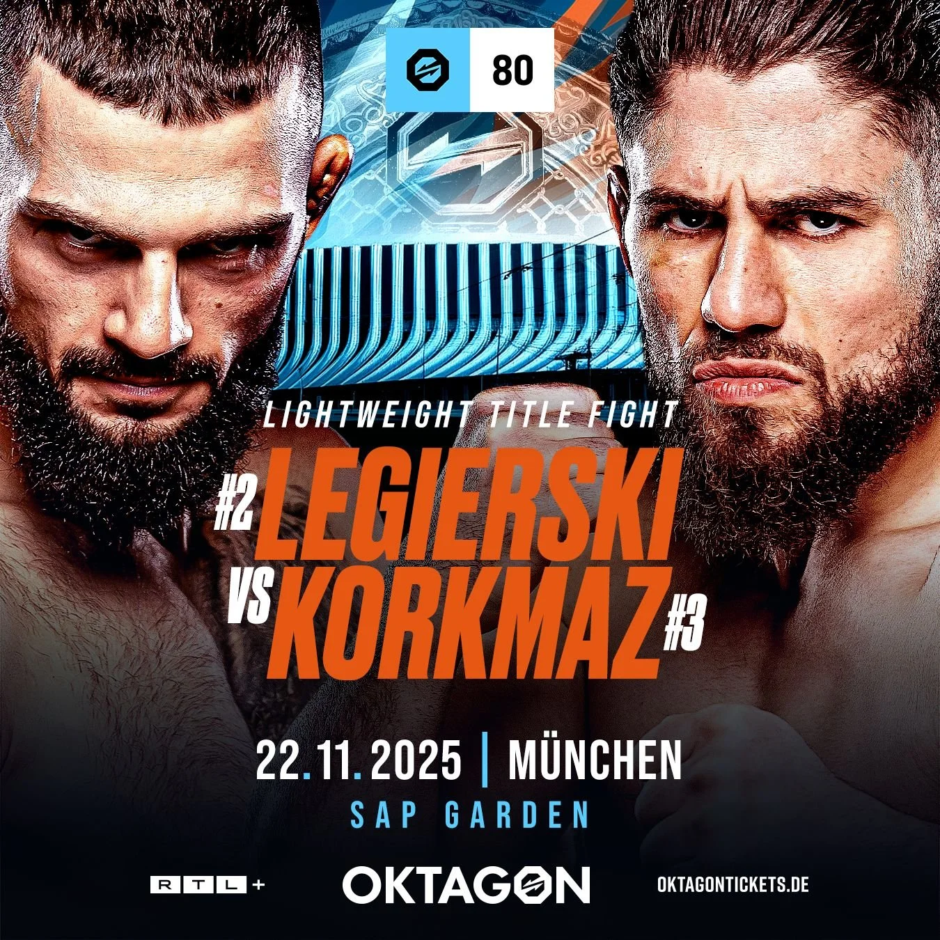Oktagon 80: Attila Korkmaz vs Legierski