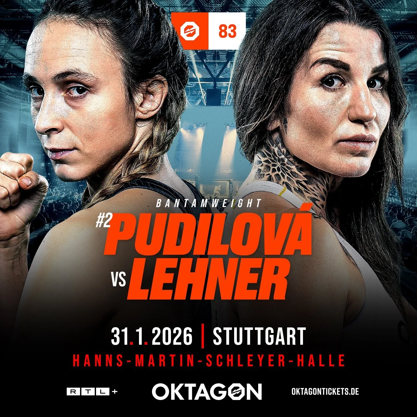 Oktagon 83: Katharina Lehner vs Lucie Pudilova