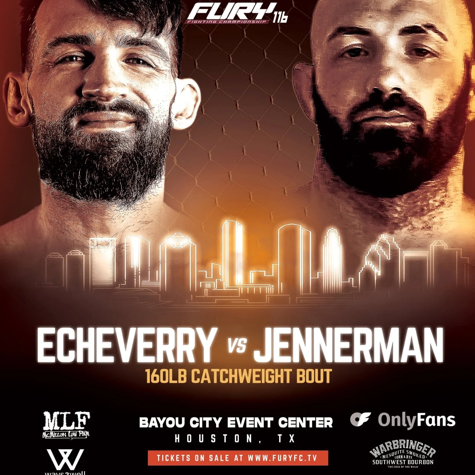 Fury 116: Nate Jennerman vs Echeverry
