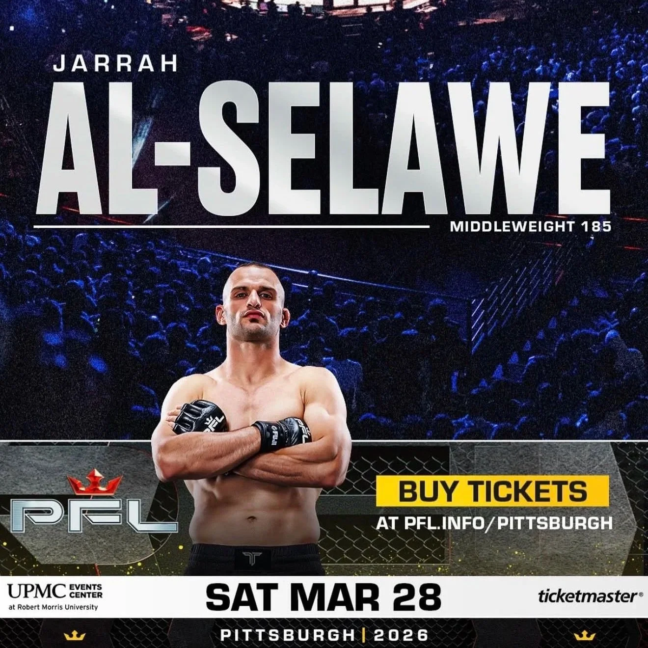 PFL Pittsburgh: Jarrah Al-Selawe