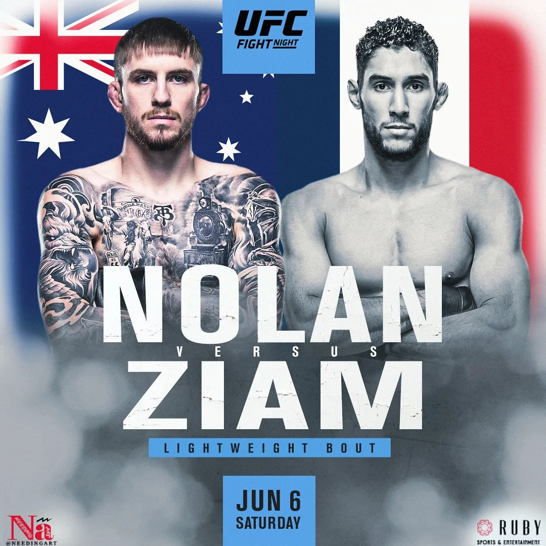 UFC June 6: Tom Nolan vs Fares Ziam