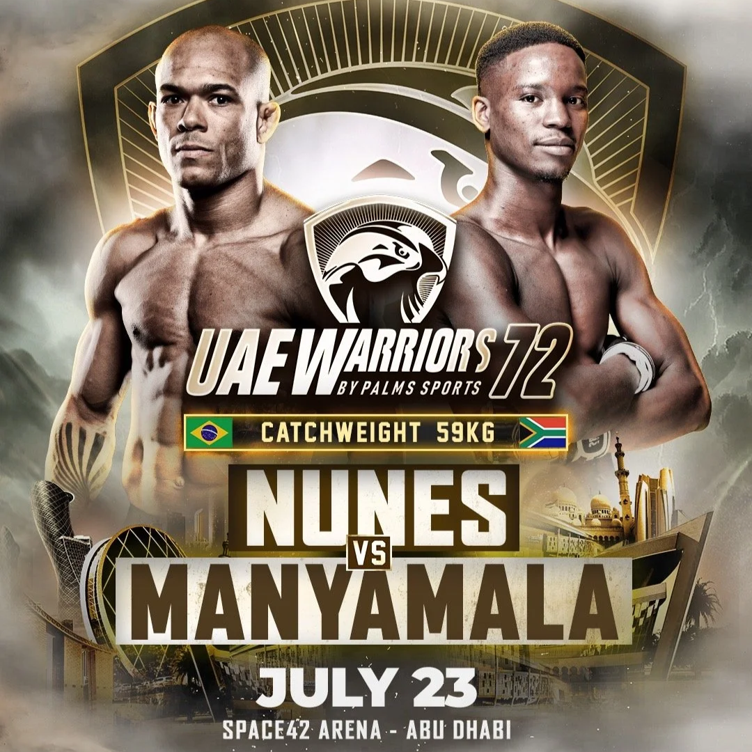 UAE Warriors 72: Tumelo Manyamala vs Victor Nunes