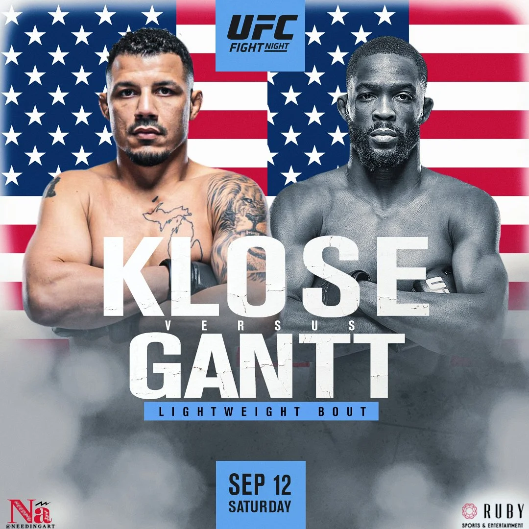 Noche UFC: Drakkar Klose vs Tommy Gantt