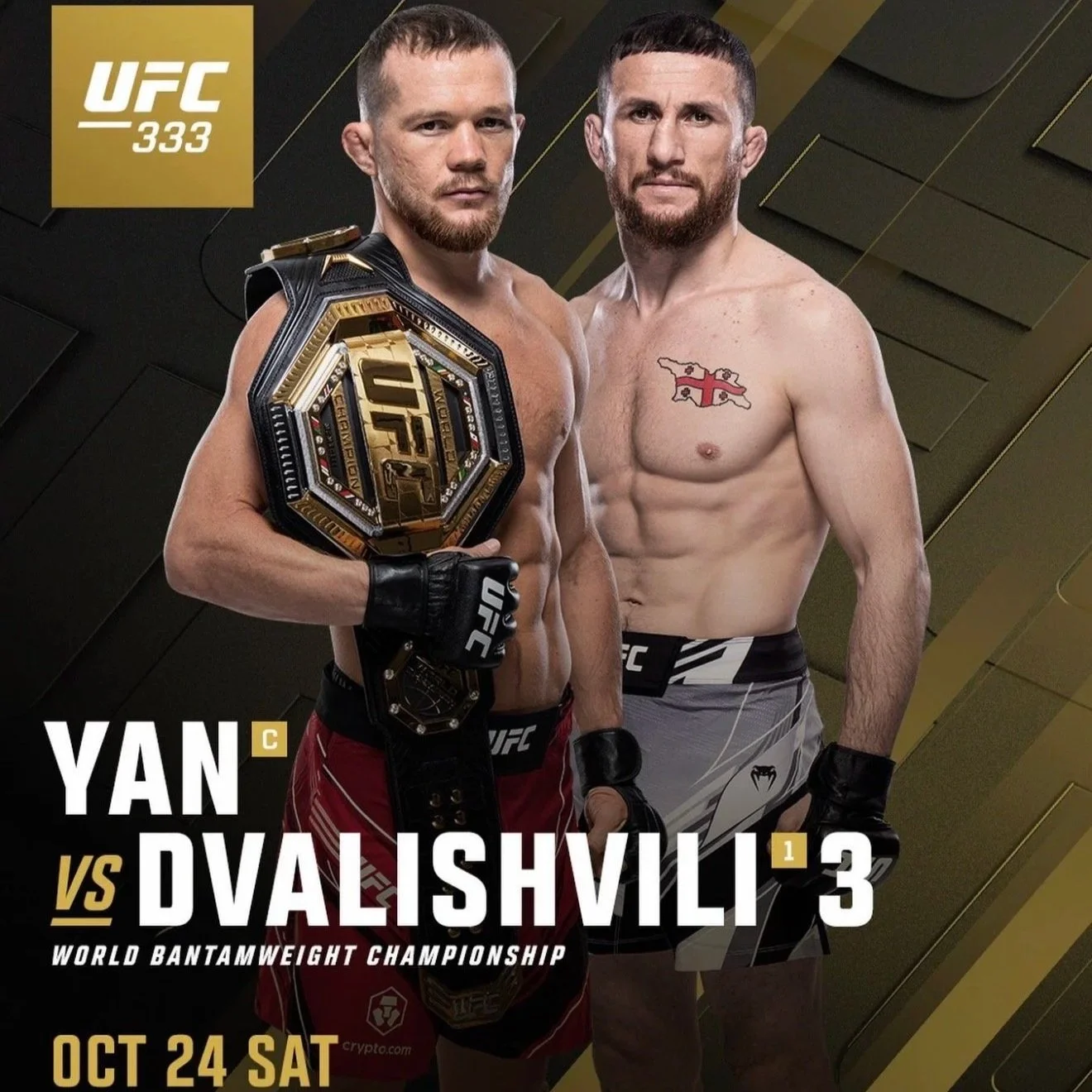 UFC 333: Petr Yan vs Merab Dvalishvili