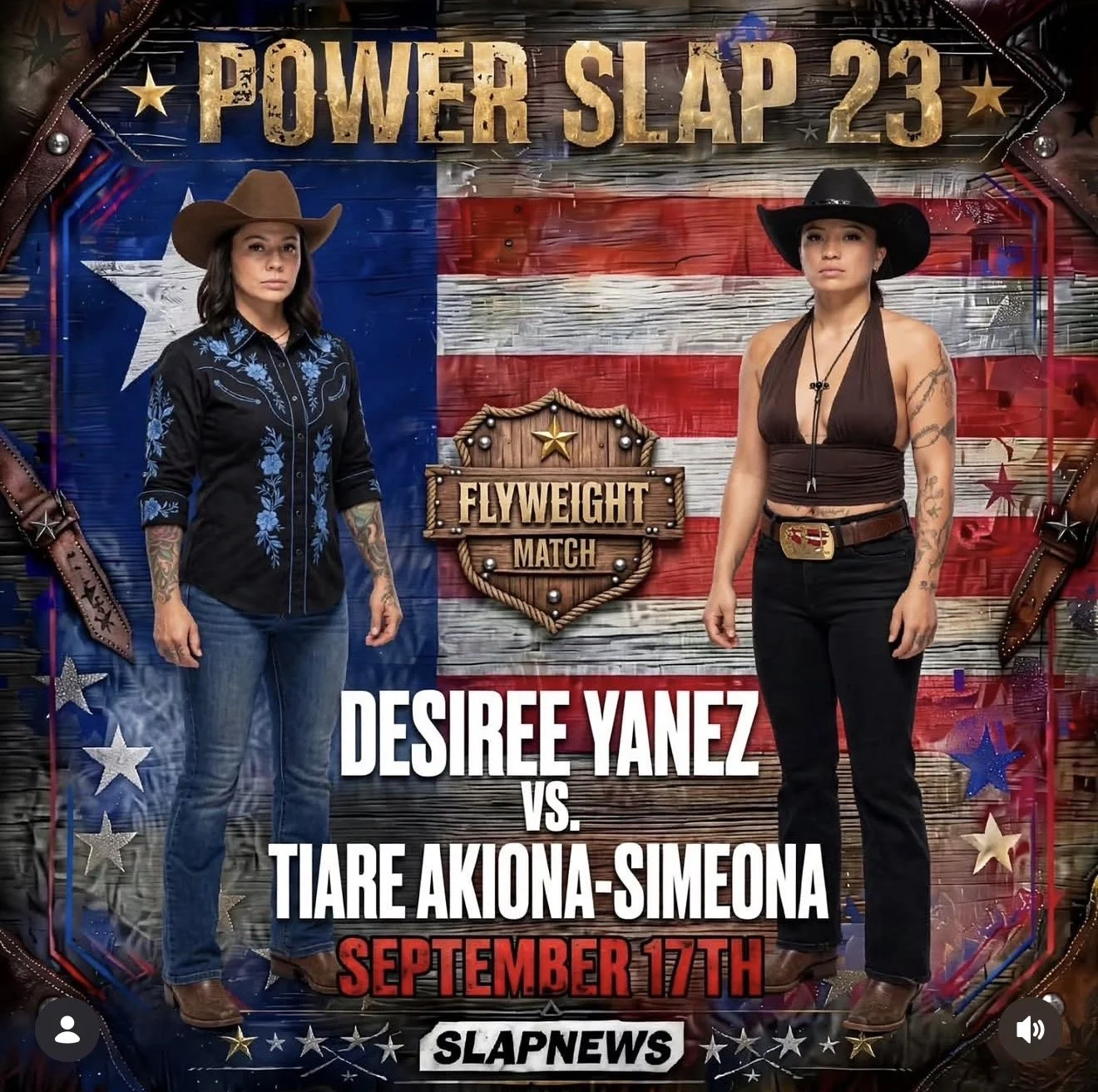 PowerSlap 23: Desiree Yanez vs Tiare Akiona-Simeona