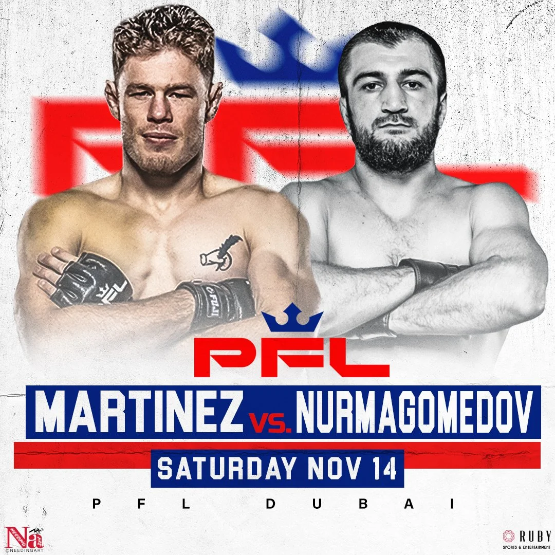 PFL Dubai: David Martinez vs Abubakar Nurmagomedov