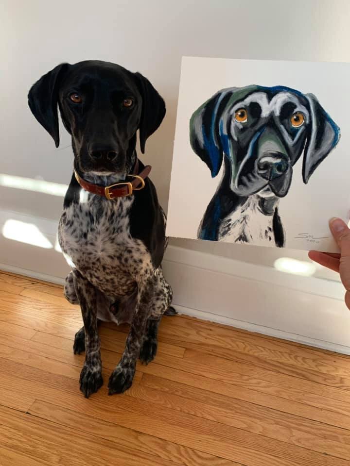 finn with oil pastel.jpg