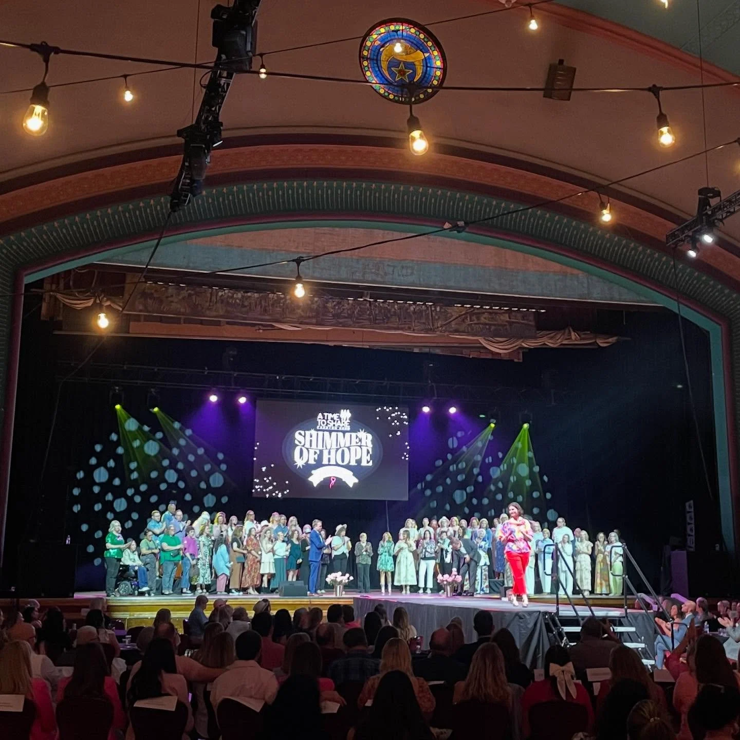 For our fourth year working with @bcfo on their annual A Time To Share survivor fashion show, we had the fun challenge of transforming the historic Shrine Mosque into a runway worthy of the 60+ survivors that modeled local boutiques on the catwalk.

