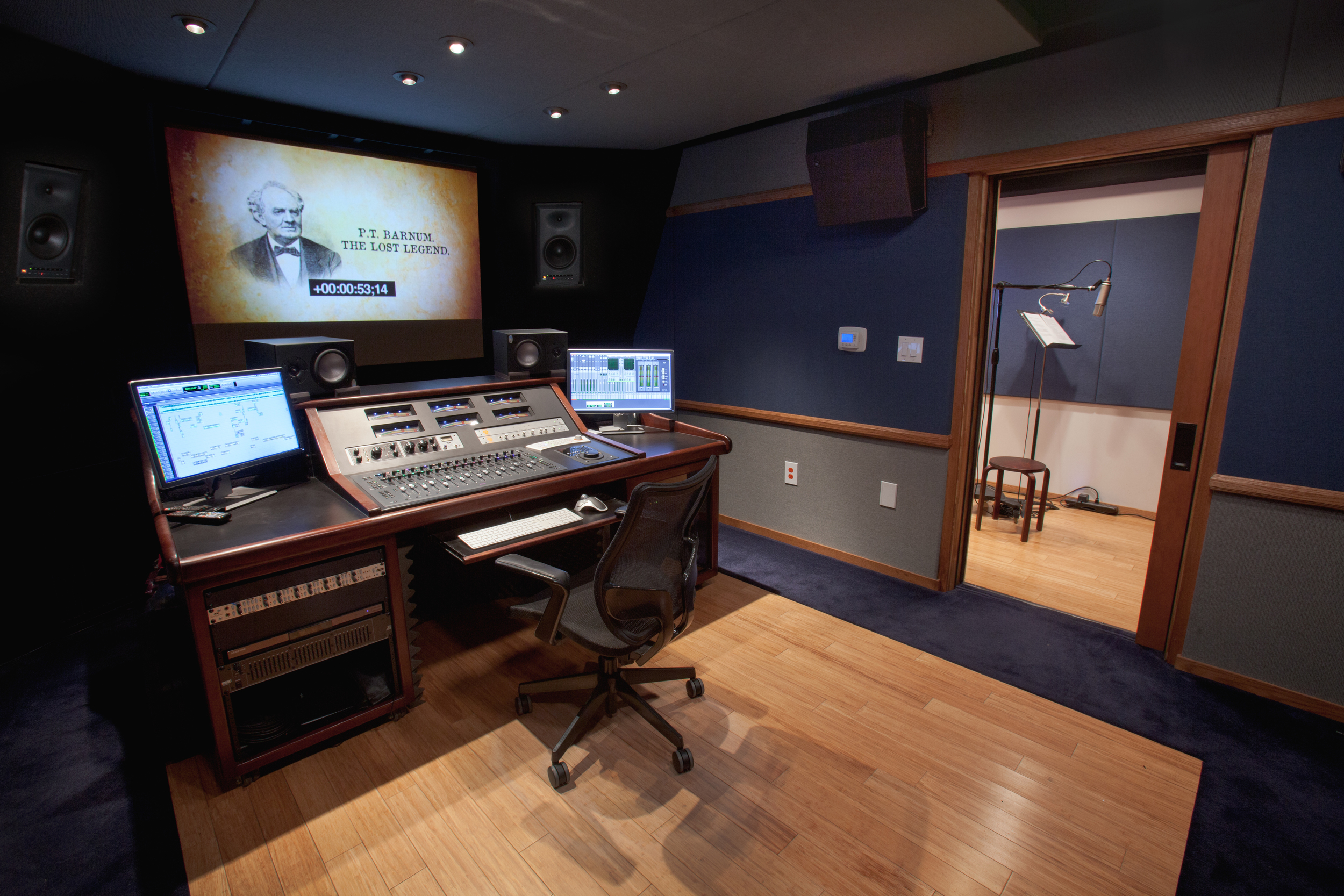 Tab Sound Design is a Los angeles based state of the art boutique-post production facility. We offer complete audio post production solutions, from dialogue editing to 5.1 surround mixing, as well as, voice over and album production services. Tab Sound Design was founded by post sound designer, re-recording mixer and music producer William Tabanou to provide the highest quality sound services for every client's need. Relax and focus on your show in a comfortable environment, and let us help you turn your vision into a reality on time and on budget.