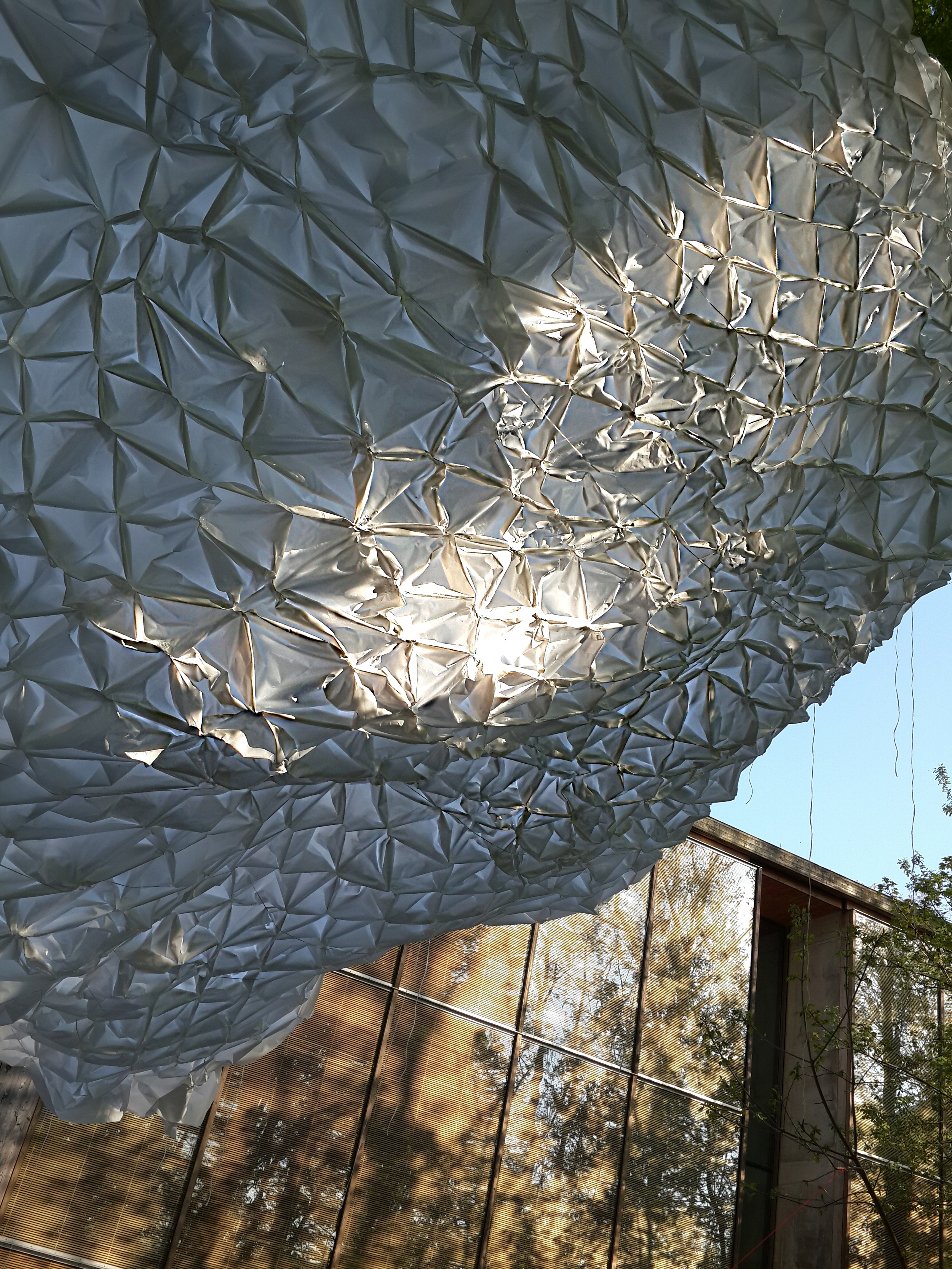 the origami canopy/cloud