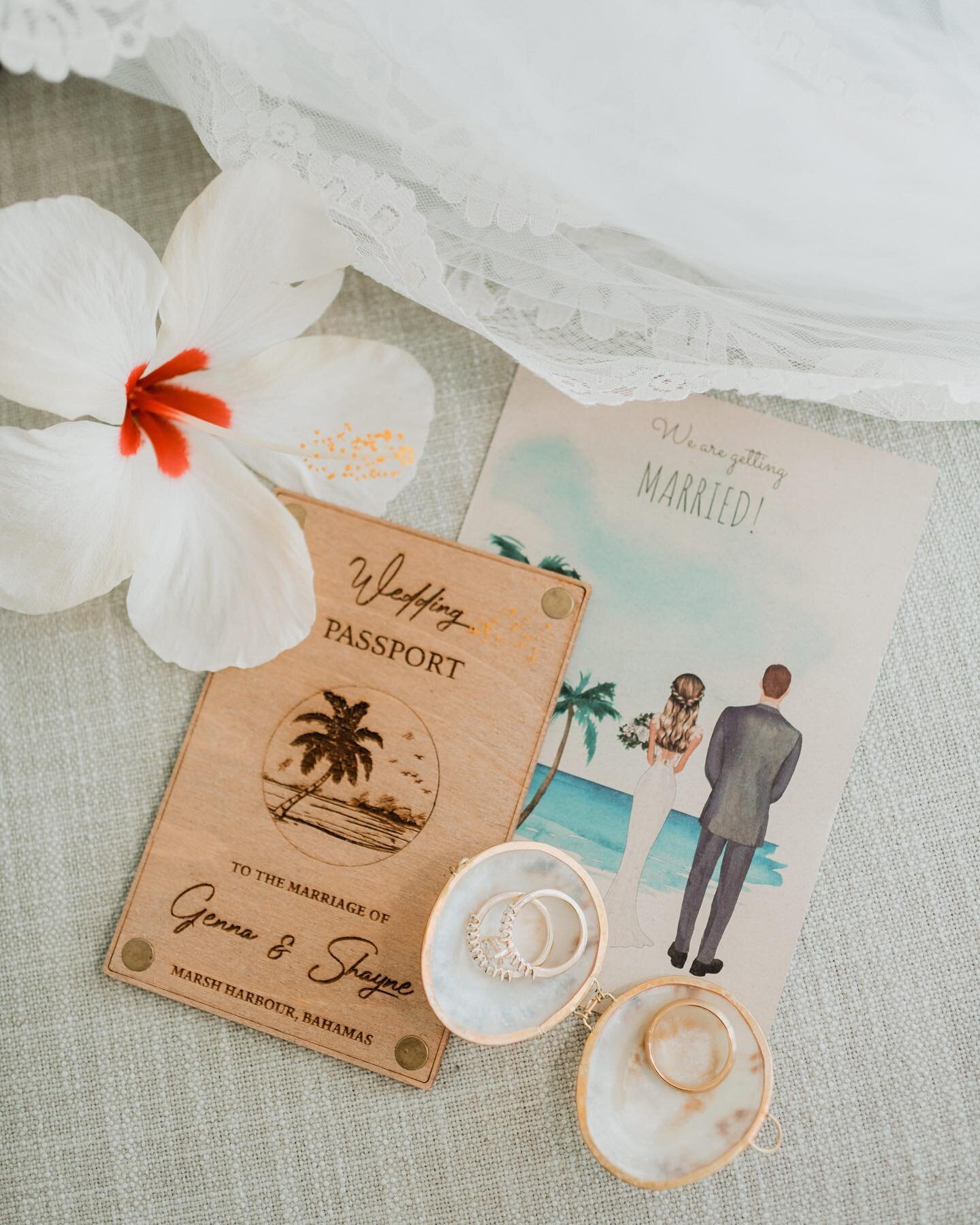Cute wedding details! // #weddingpassport #weddingannouncement #weddingrings