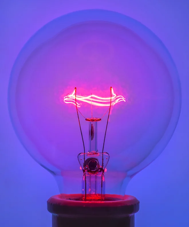 Light Bulb 1, 2018 Pigment Print