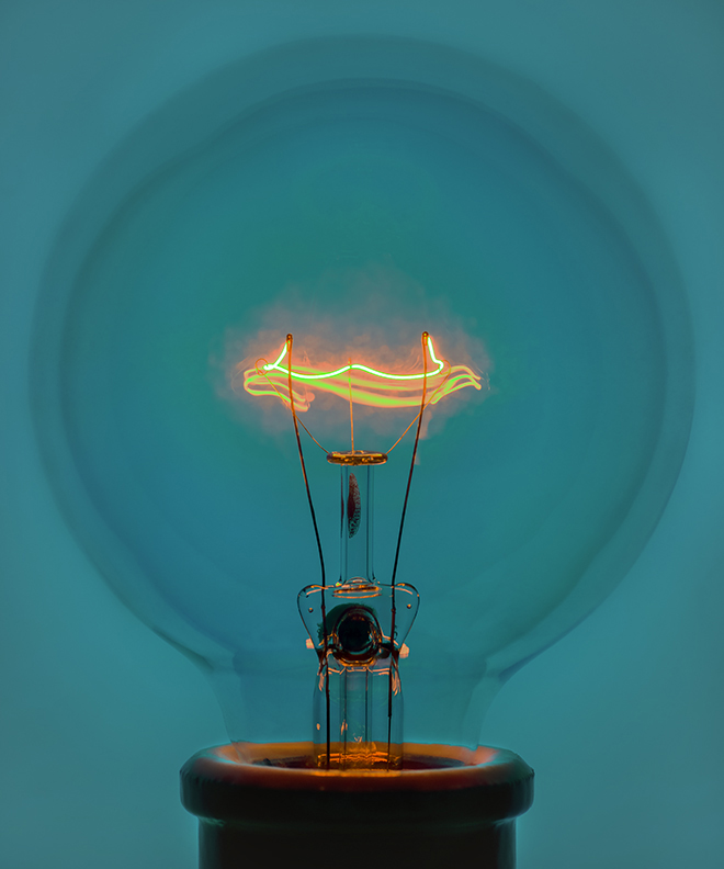 Light Bulb 3, 2018 Pigment Print