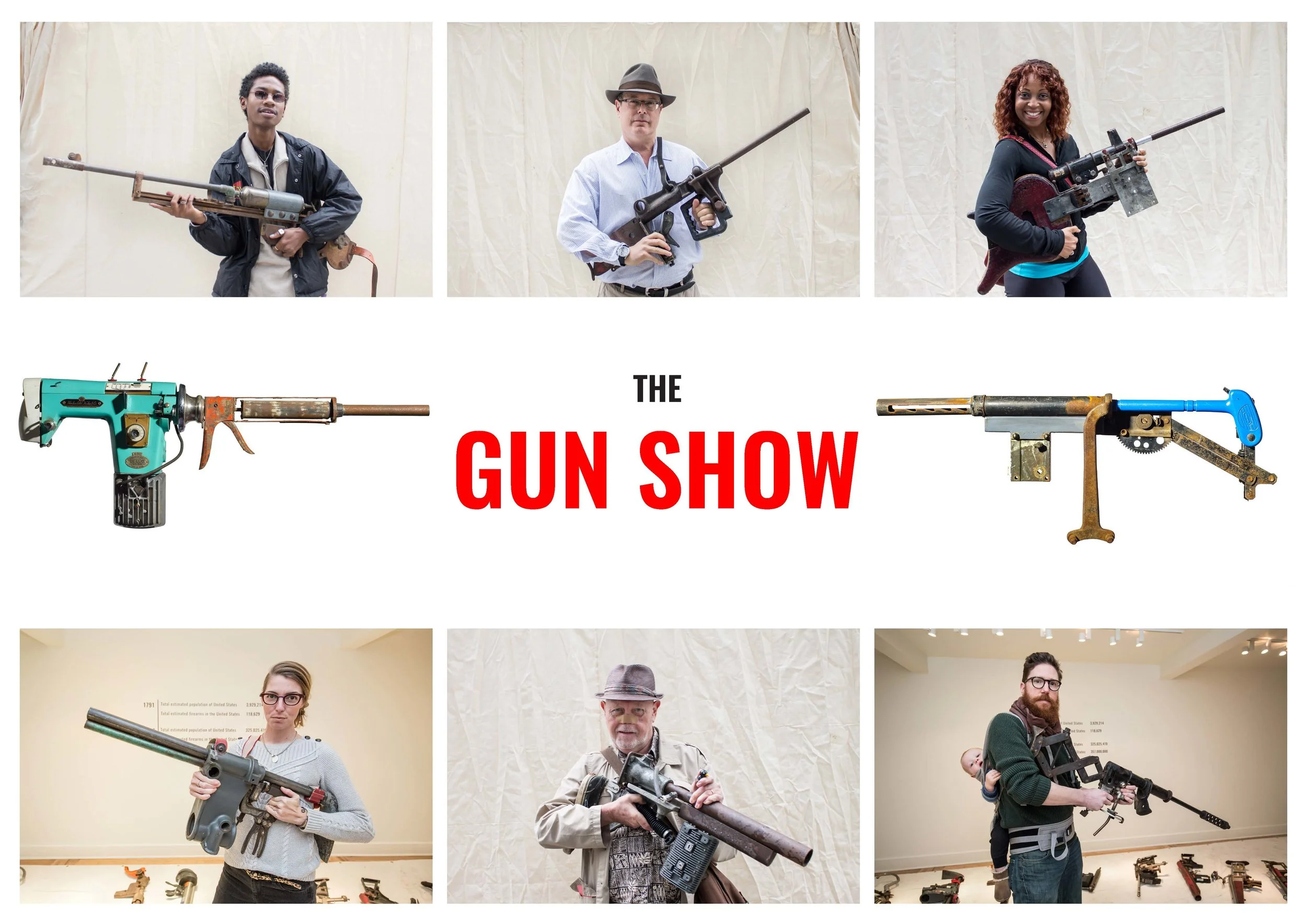The Gun Show by David Hess , portraits taken at NYC and Memphis. Taken by Kei-ito.com