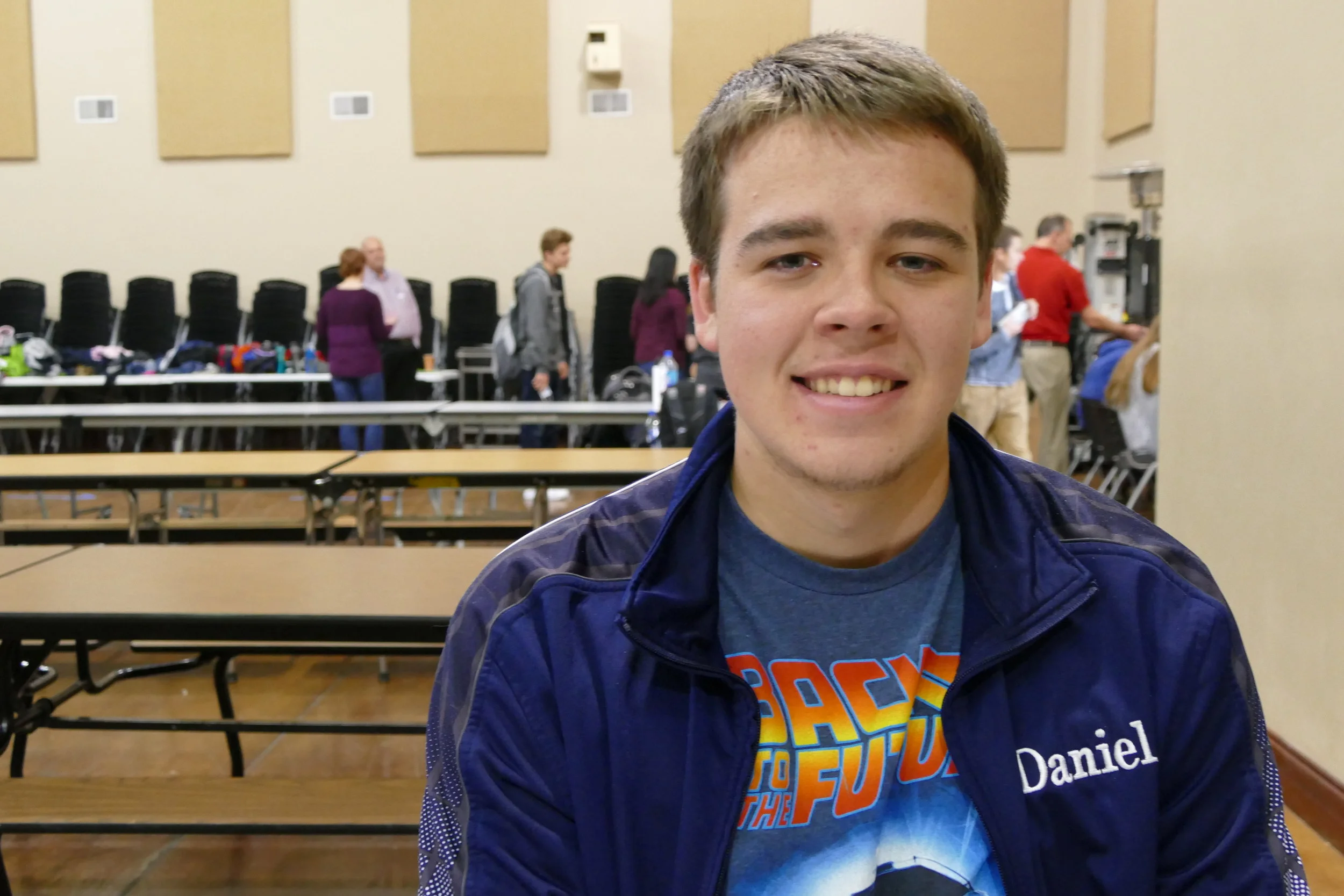 "My faith informs my voting in that I am pro-life. Your chance to life shouldn't be decided by someone else." Daniel Witte - 12th grade