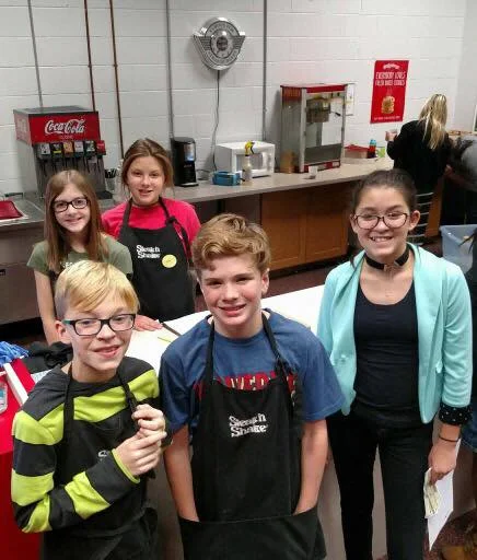 Flipping burgers at "Steak 'n Shake."