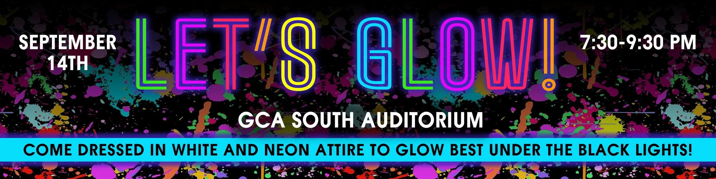 HS Homecoming Glow Dance