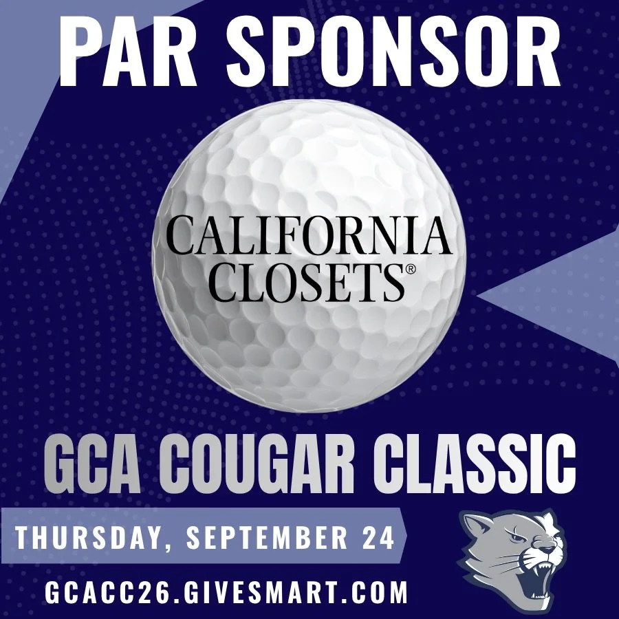 Huge thanks to our friends at @caclosets for signing on as our first Par Sponsor for this year&rsquo;s GCA Cougar Classic Golf Outing!

Please join them with a sponsorship or by assembling a foursome today for the fundraiser on Sept. 24th at Hillview