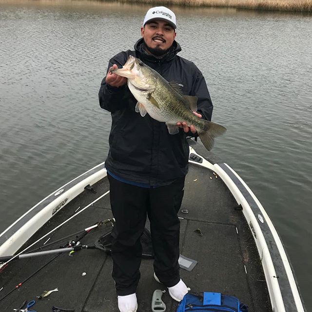 Another nice one caught here at BK Ranch this weekend! Feb 16,2019
It was cold and rainy but these guys hung in there and it sure paid off!