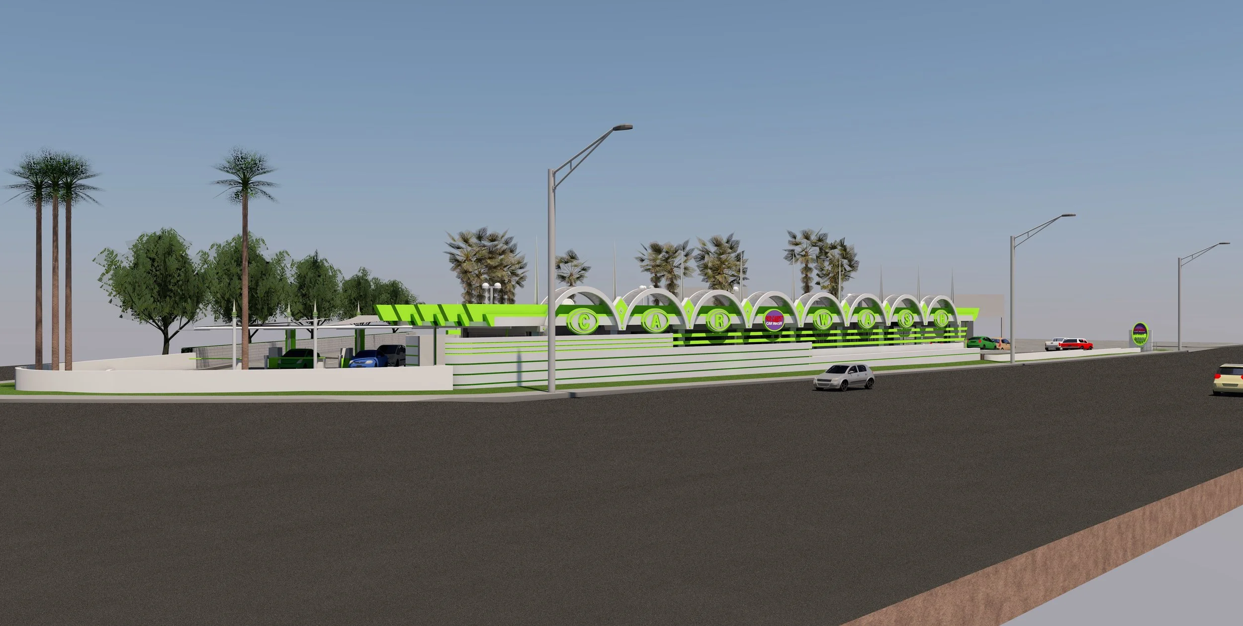 Circle Marina Car Wash — Behr Browers Architects Inc.