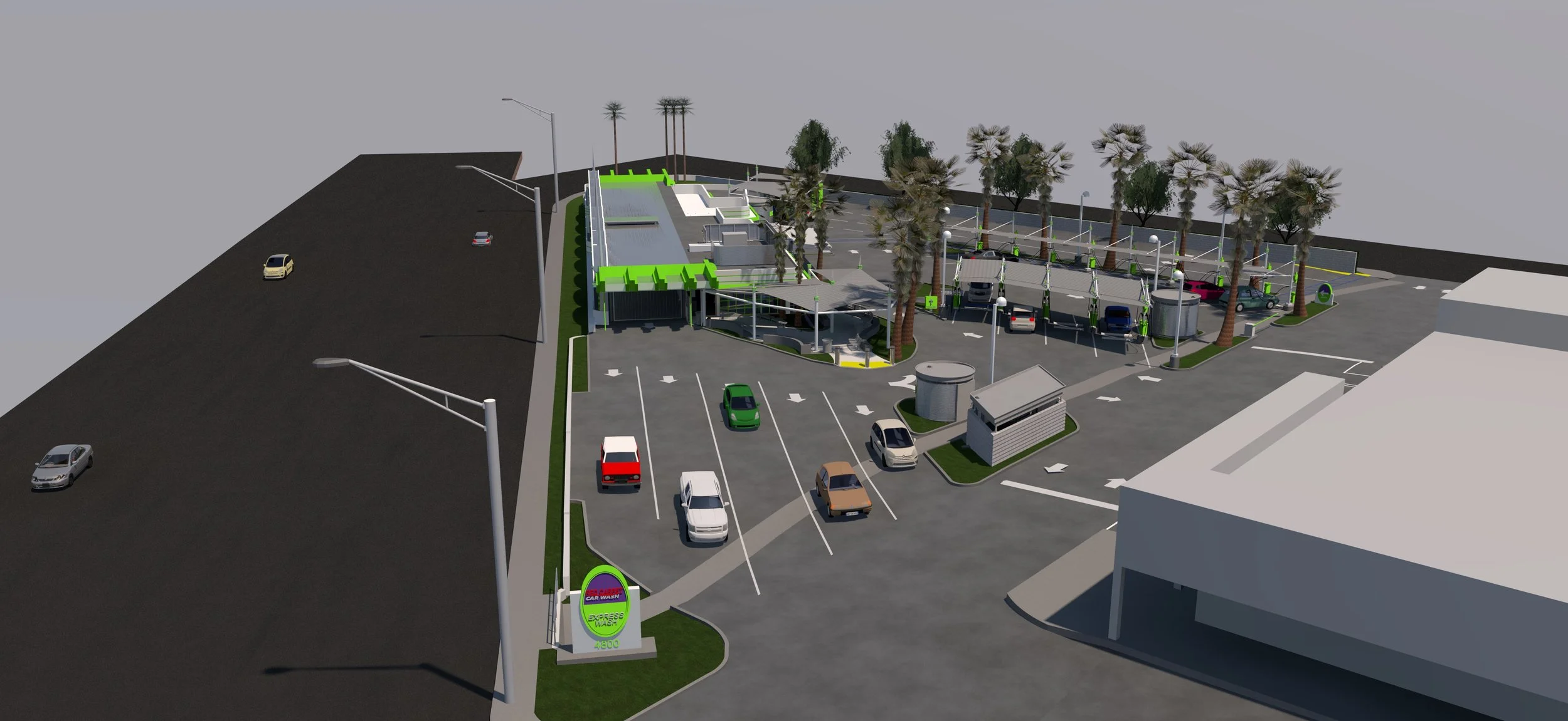 Circle Marina Car Wash — Behr Browers Architects Inc.