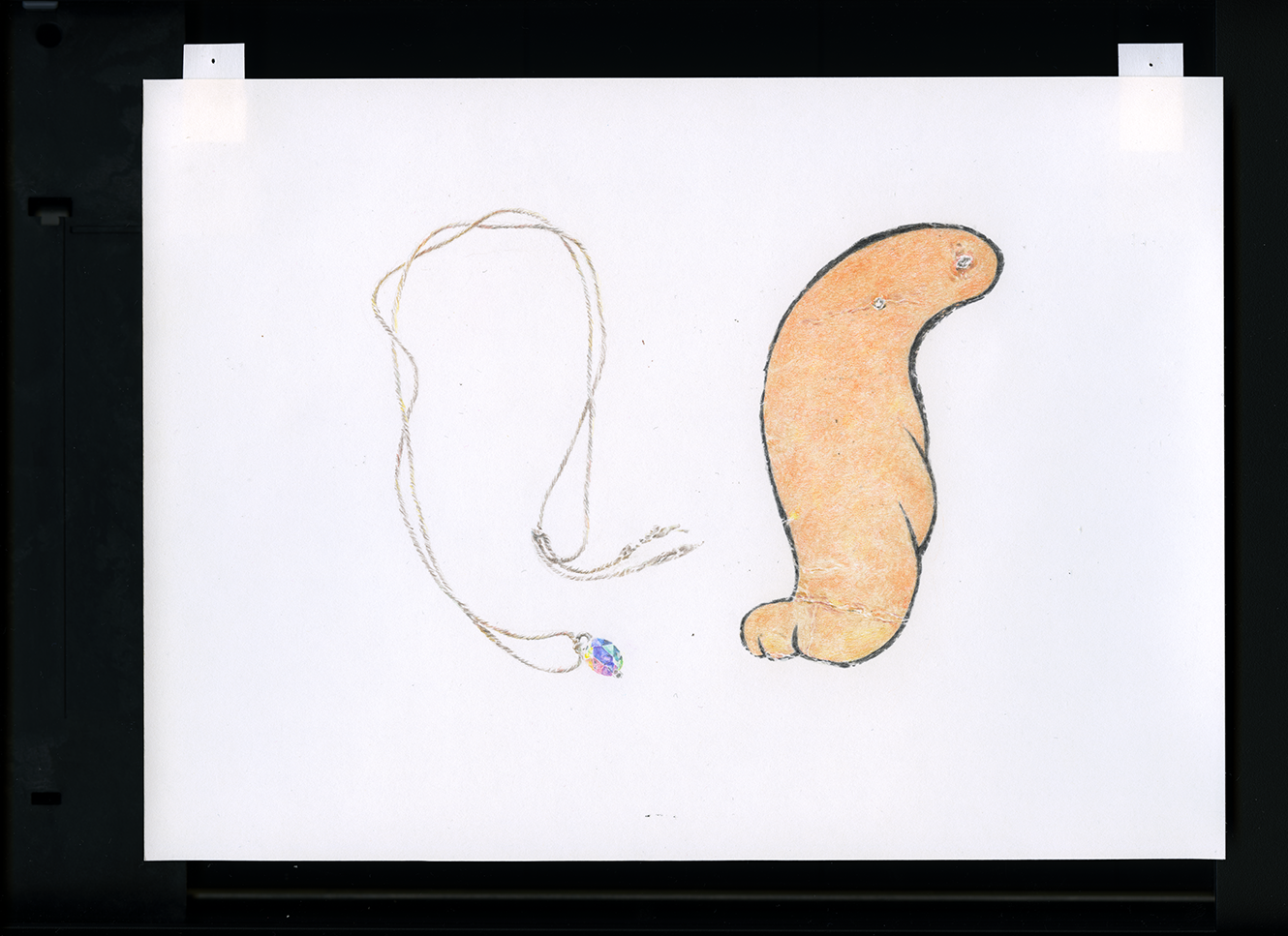    Alphabet , pencil on paper, 25x18cm, 2014.    