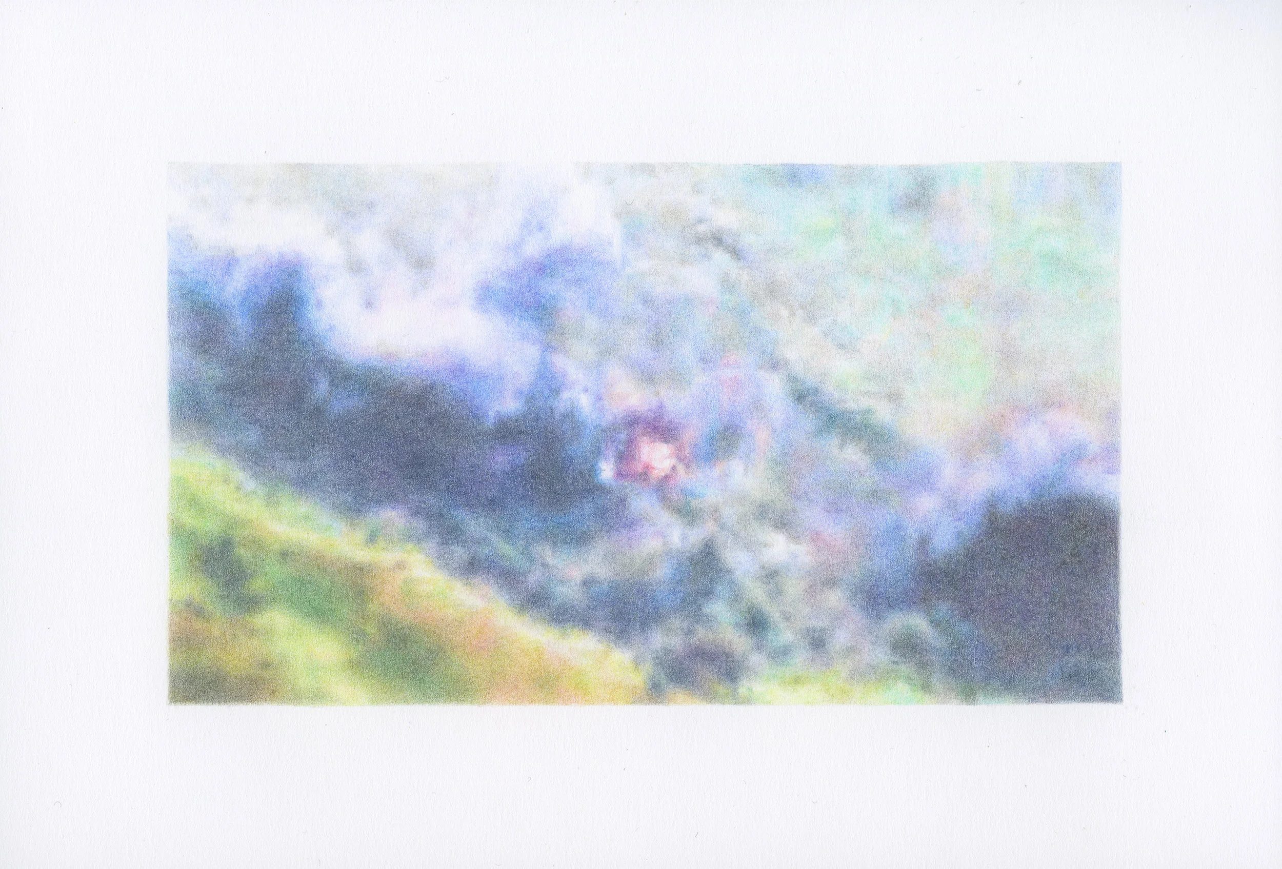 Untitled Pencil on paper, 15,8x23cm on A4, 2015