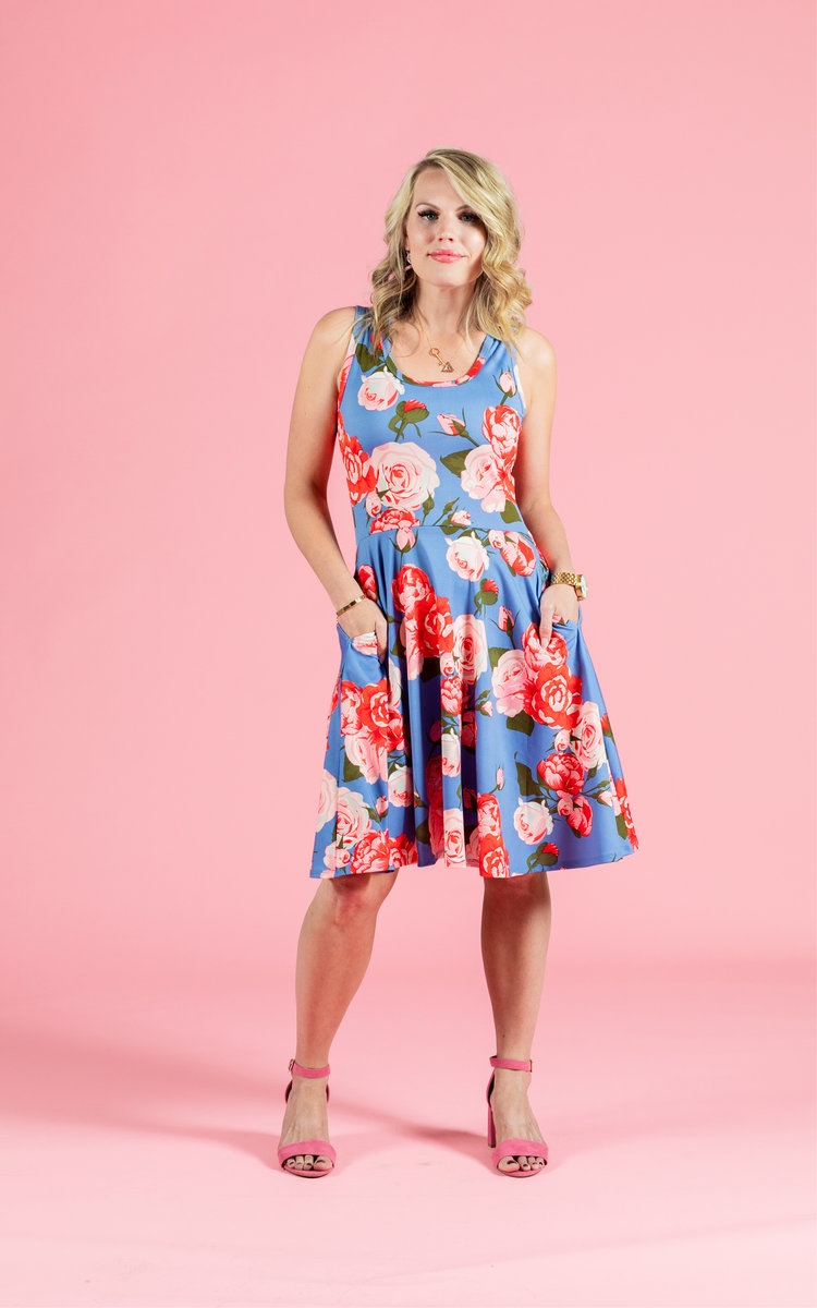 LULAROE-SLEEVELESS-DRESS-NICKI-A+LINE+SKIRT-+BLUE+PINK+FLORAL.jpg