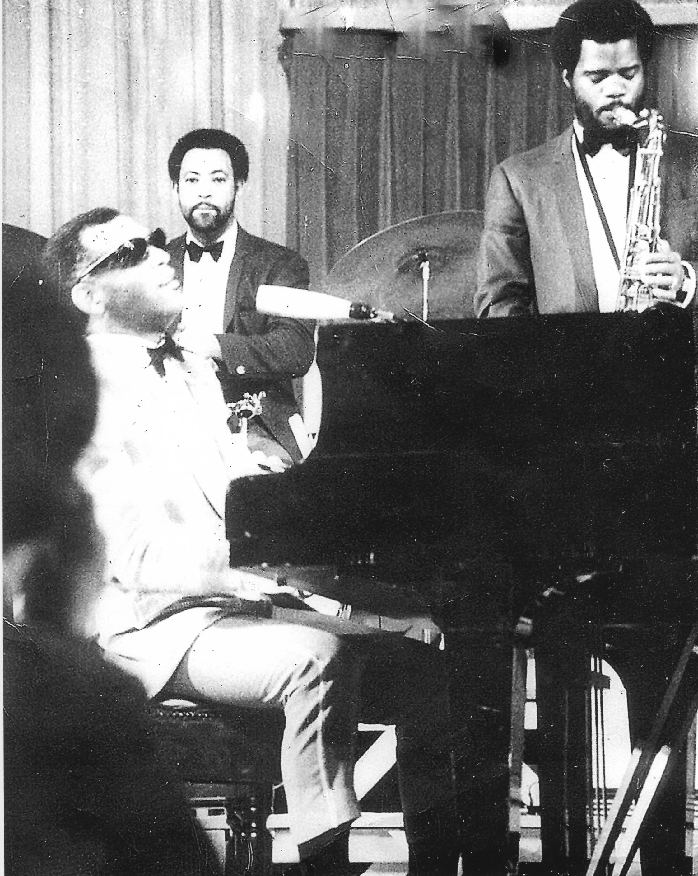 Ray Charles, Ernie Elly and John Cloyd Miller