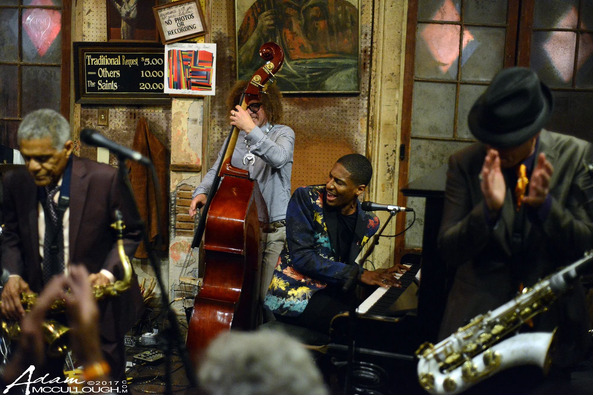 The Preservation Hall Jazz Band & Jon Batiste. Photo courtesy of Adam McCullough