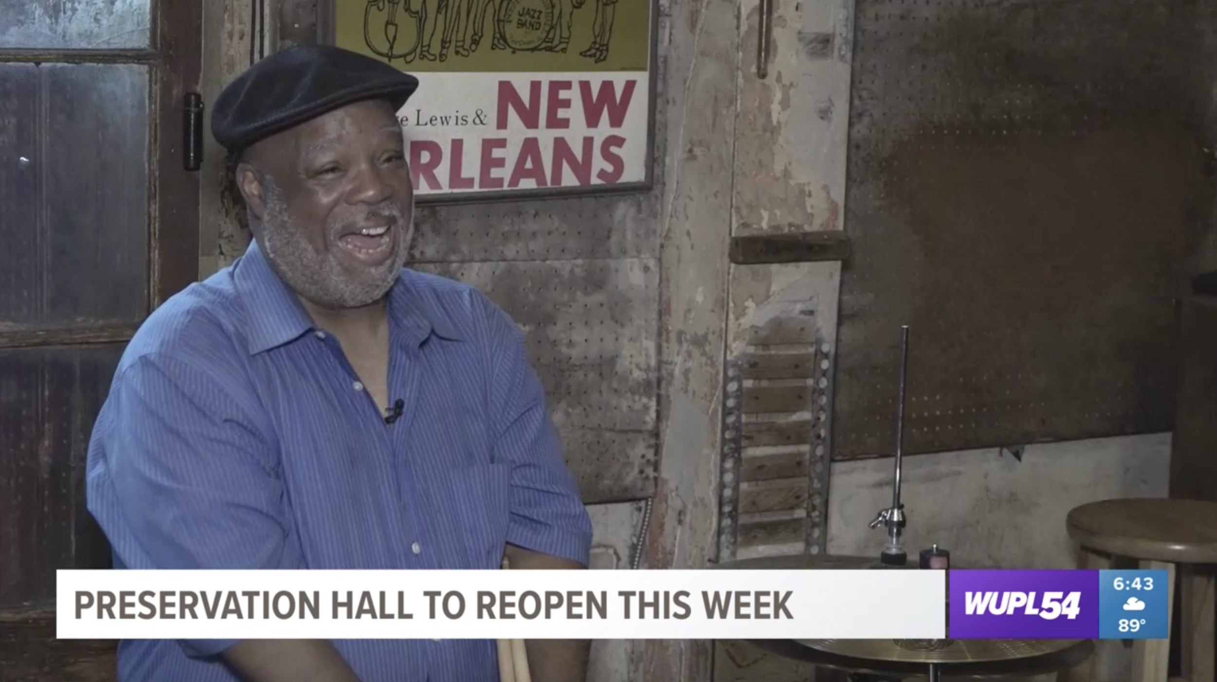 In the News: Preservation Hall Re-Opens on June 10, 2021