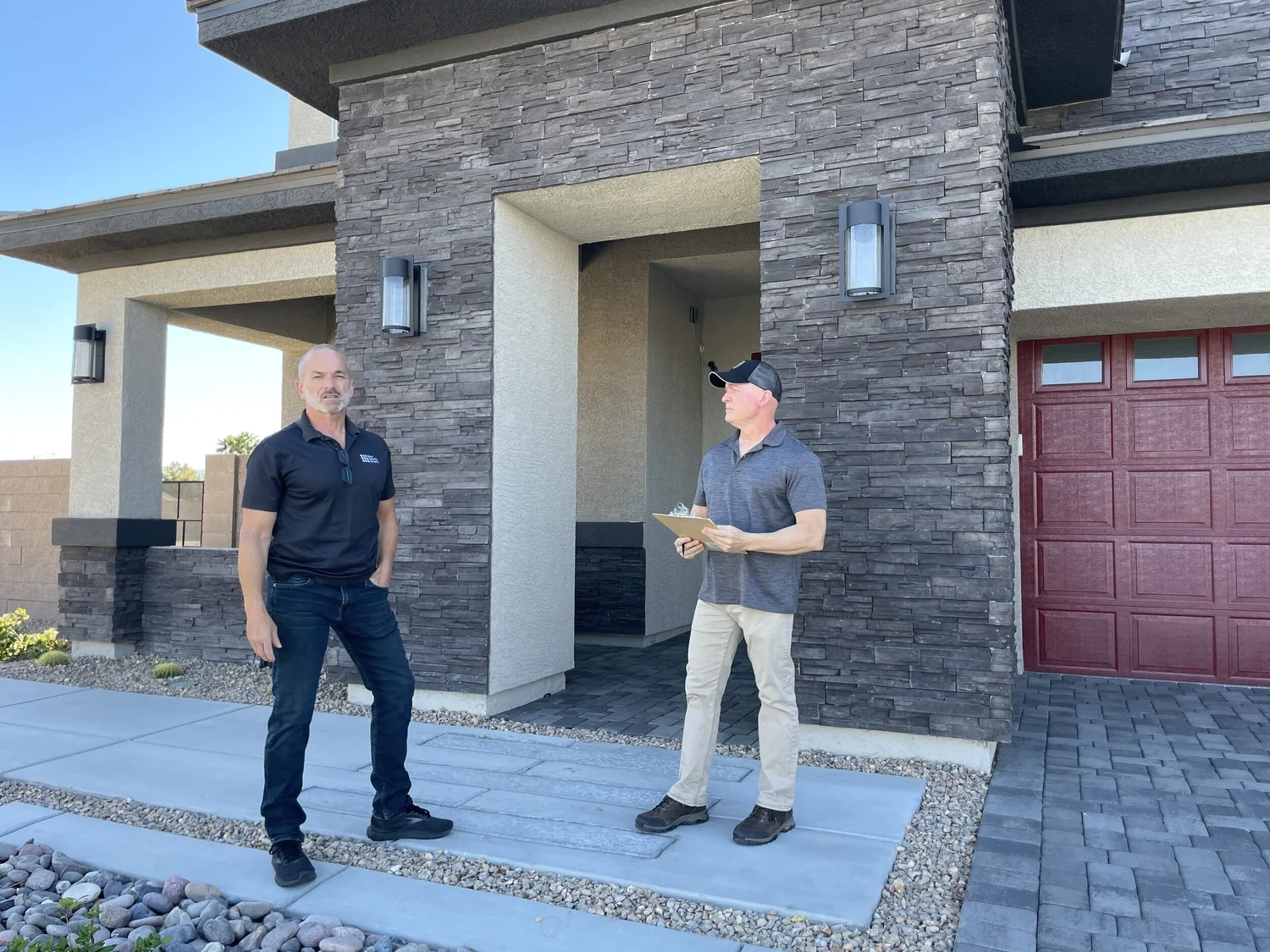 James Kerr, Founder &amp; CEO of Boss Security and Michael Johnston, retired law enforcement officer