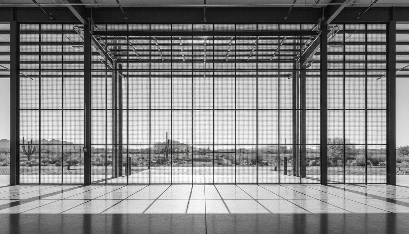 Commercial Security Screens Phoenix: High-Strength Protection for Warehouses and Industrial Facilities