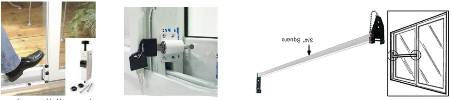 patio slider security