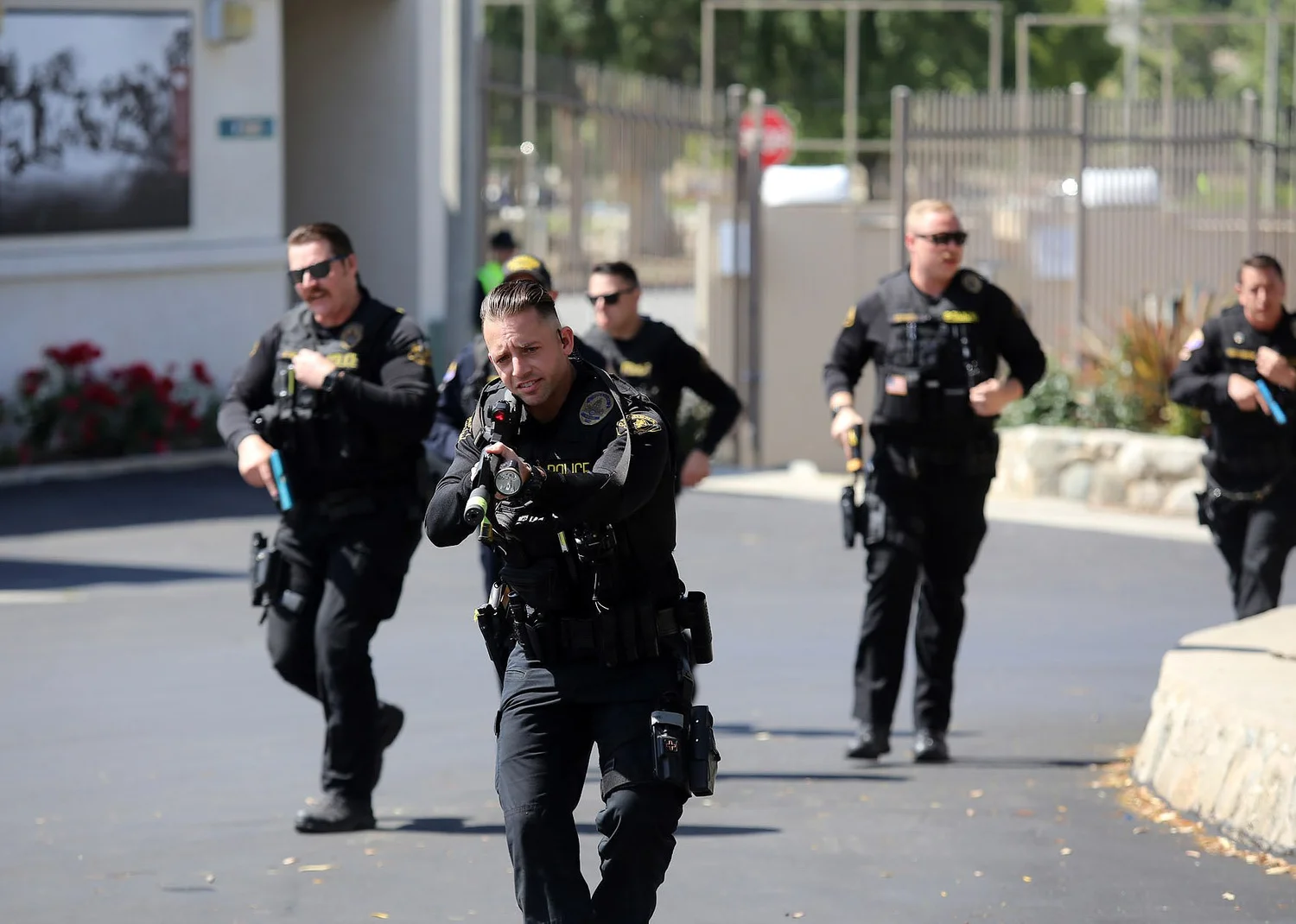police respond to active shooter