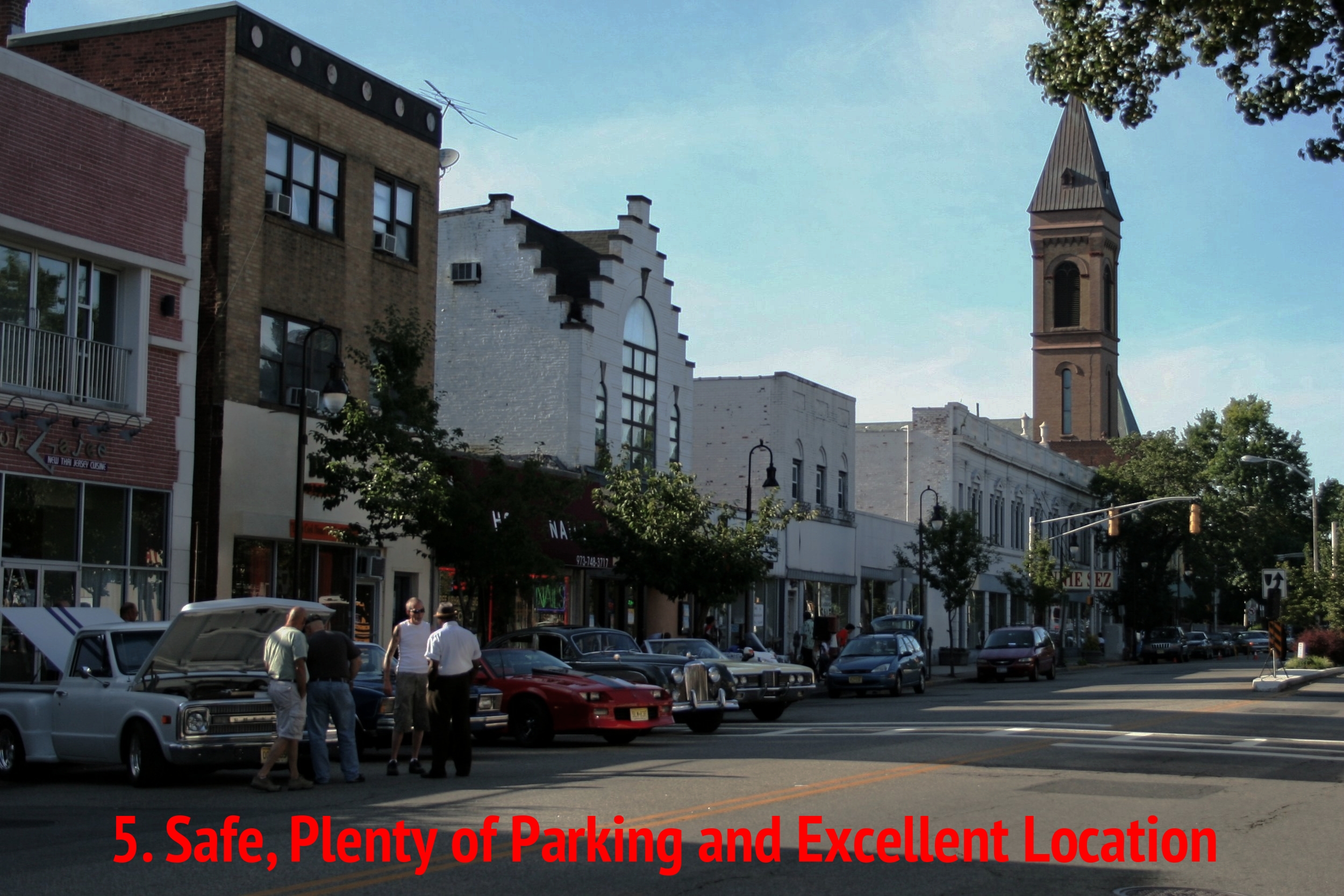 5. Safe, Plenty of Parking and Excellent Location