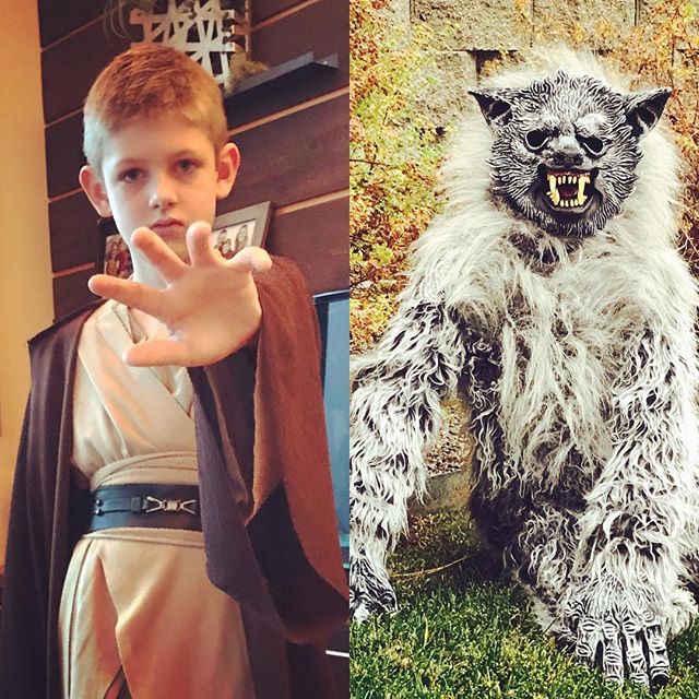 Jedi by day Werewolf by night...