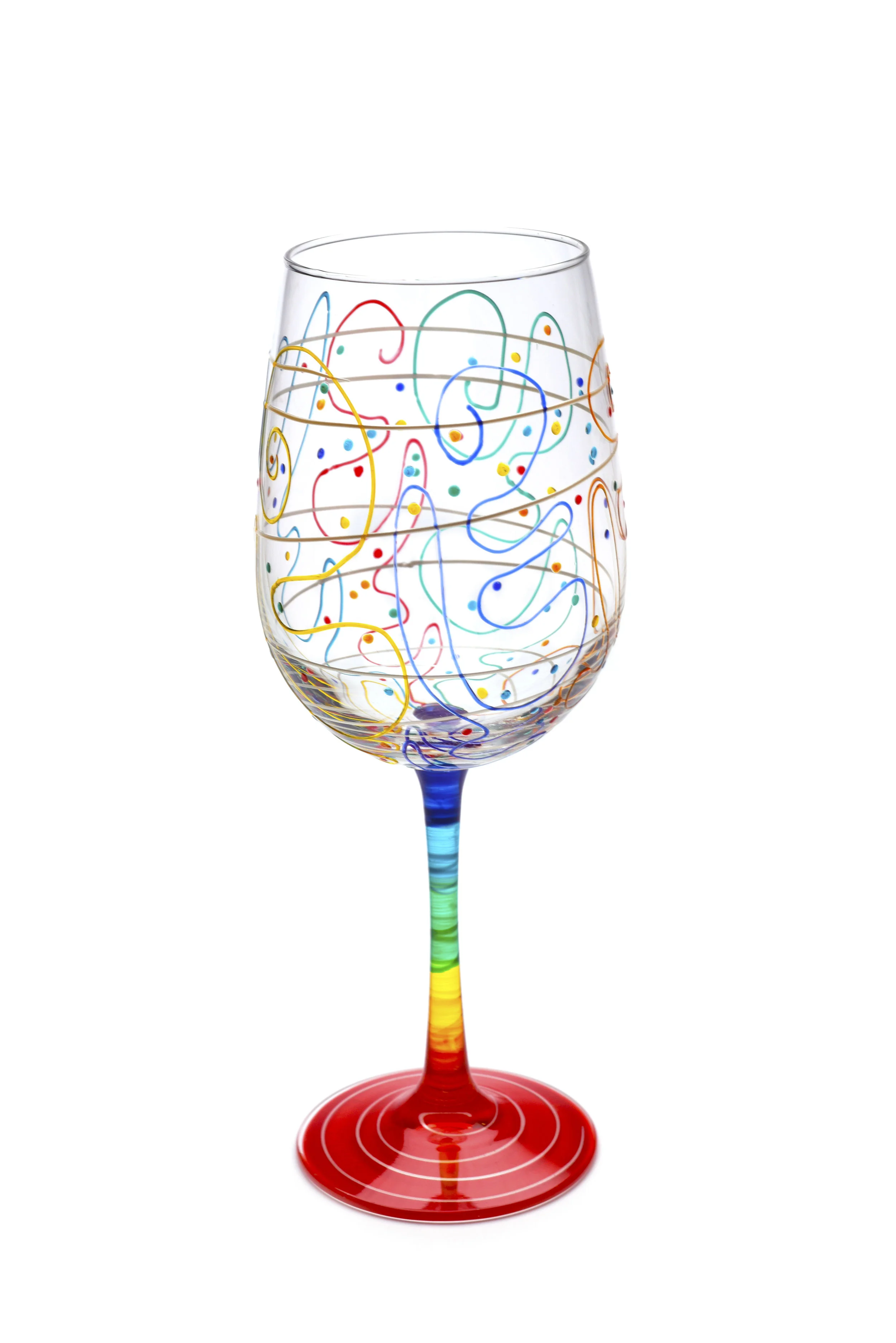 #12 - STANDARD TALL WINE GLASS, 18.5 OZ. (PARTY DESIGN)