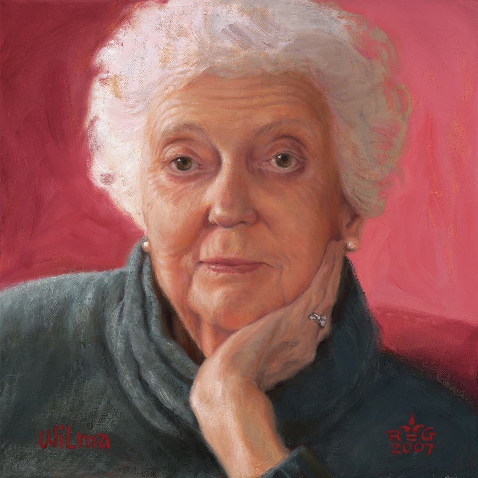 "Wilma", featured in "A Portrait: The Face we Present to the World"